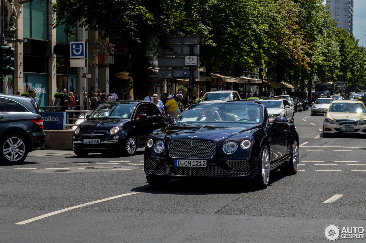 Bentley Continental GTC V8 2016