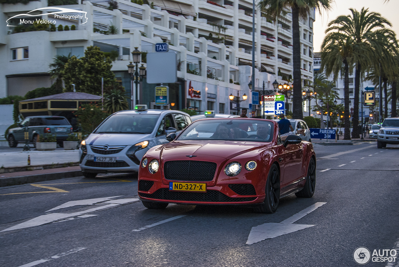 Bentley Continental GTC V8 S 2016