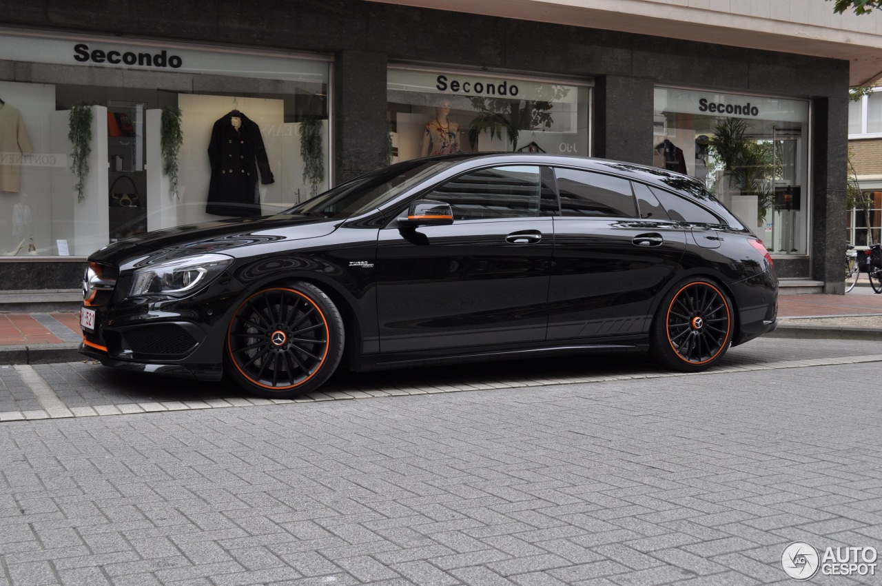 Mercedes-AMG CLA 45 Shooting Brake OrangeArt Edition