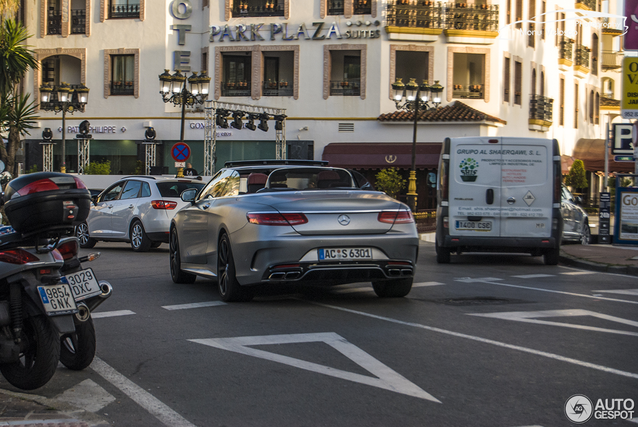 Mercedes-AMG S 63 Convertible A217