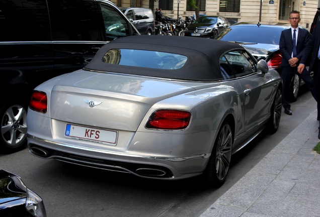 Bentley Continental GTC Speed 2016