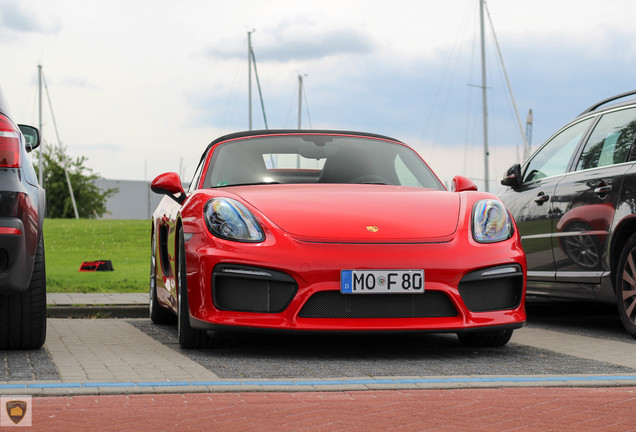 Porsche 981 Boxster Spyder