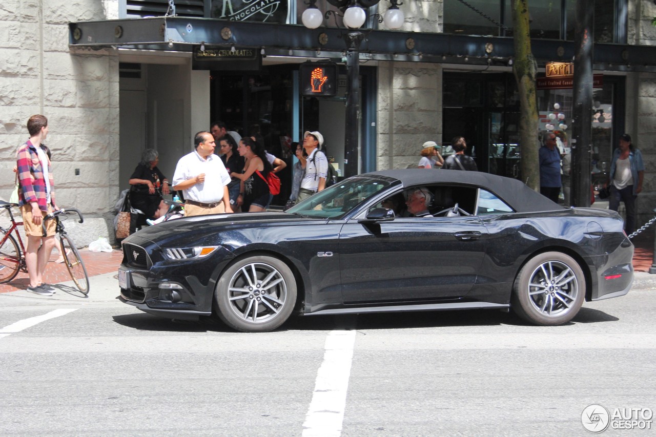 Ford Mustang GT Convertible 2015