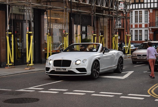 Bentley Continental GTC V8 S 2016