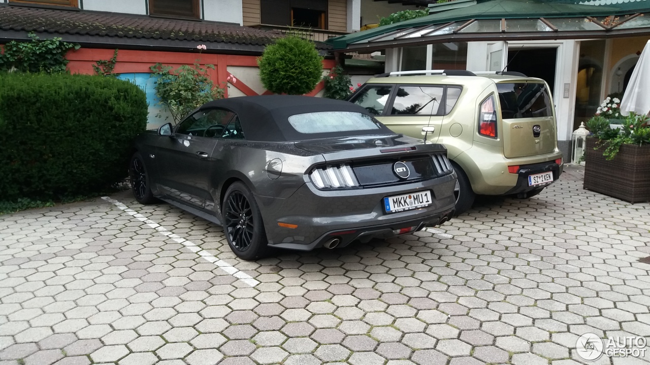 Ford Mustang GT Convertible 2015