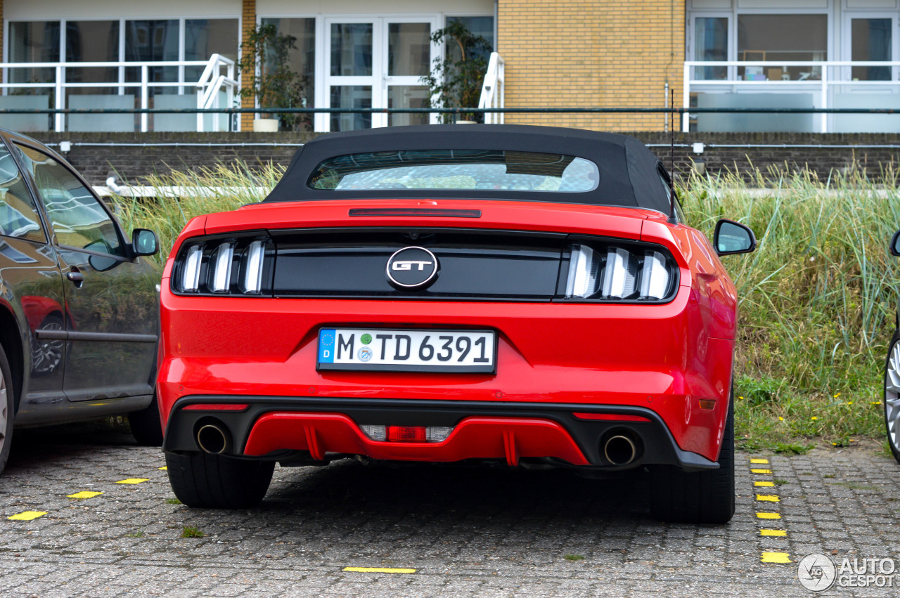 Ford Mustang GT Convertible 2015