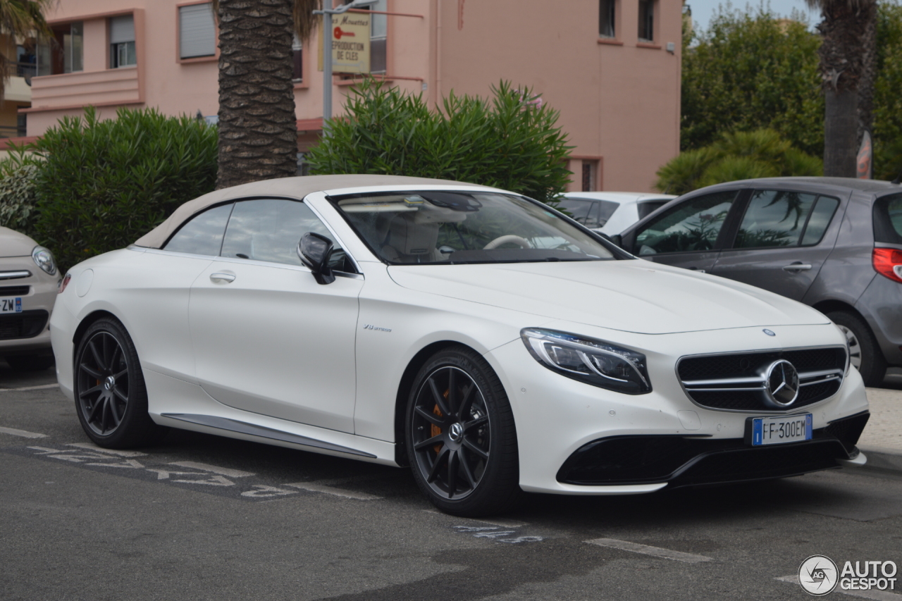 Mercedes-AMG S 63 Convertible A217