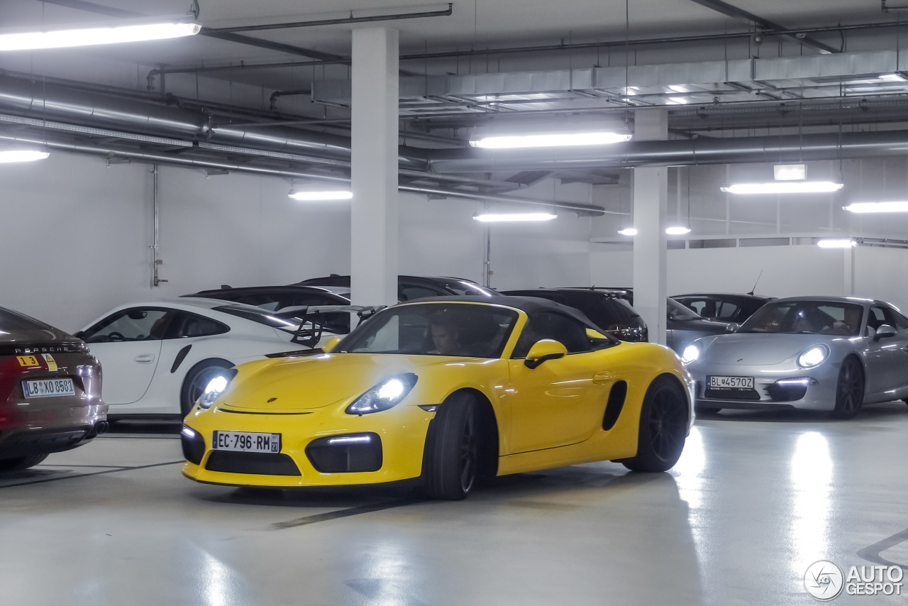 Porsche 981 Boxster Spyder