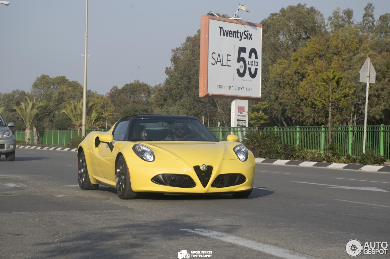 Alfa Romeo 4C Spider