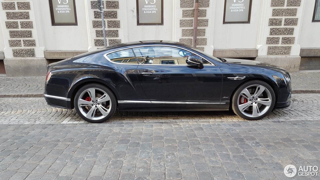 Bentley Continental GT Speed 2016