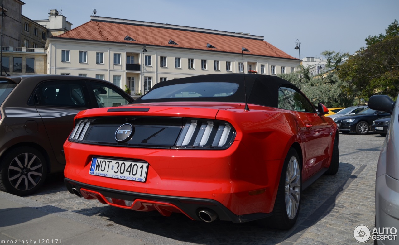 Ford Mustang GT Convertible 2015