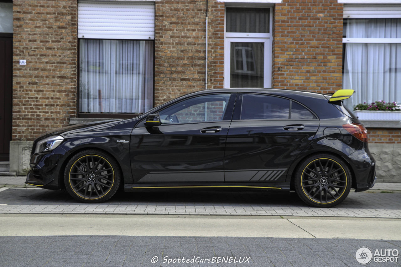 Mercedes-AMG A 45 W176 Yellow Night Edition