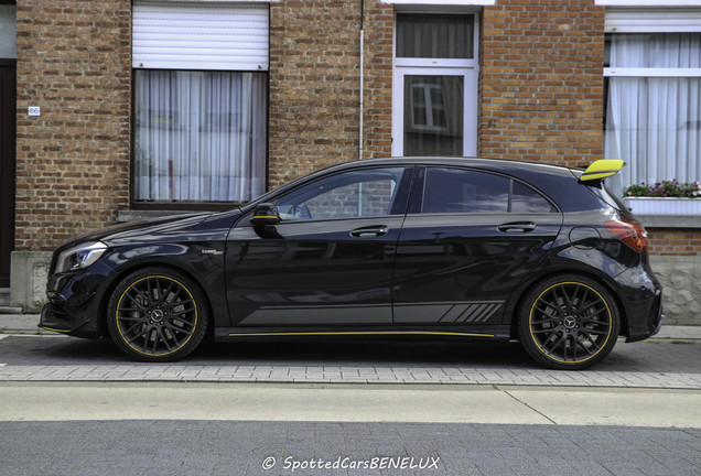 Mercedes-AMG A 45 W176 Yellow Night Edition