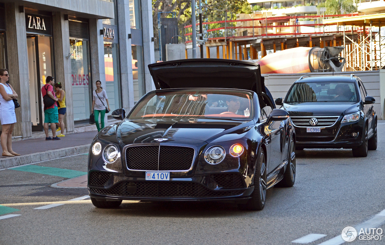 Bentley Continental GTC V8 S 2016