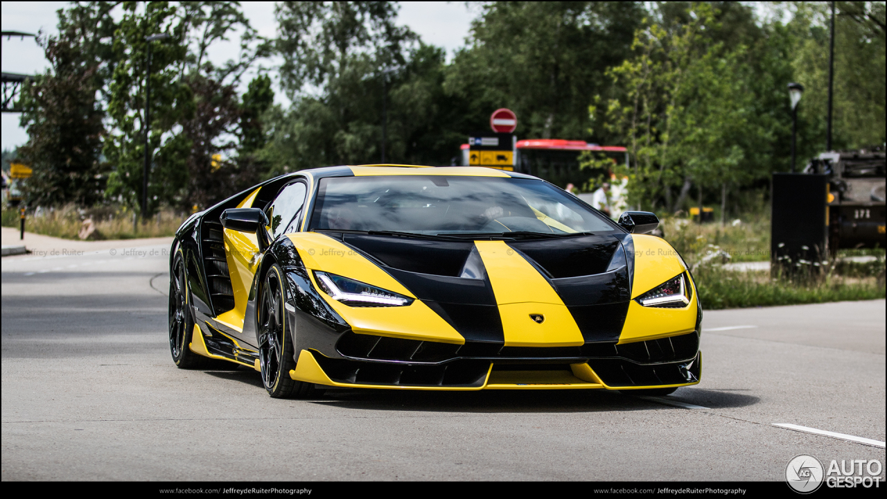 Spring kicks off with a bang: Lamborghini Centenario spotted in London
