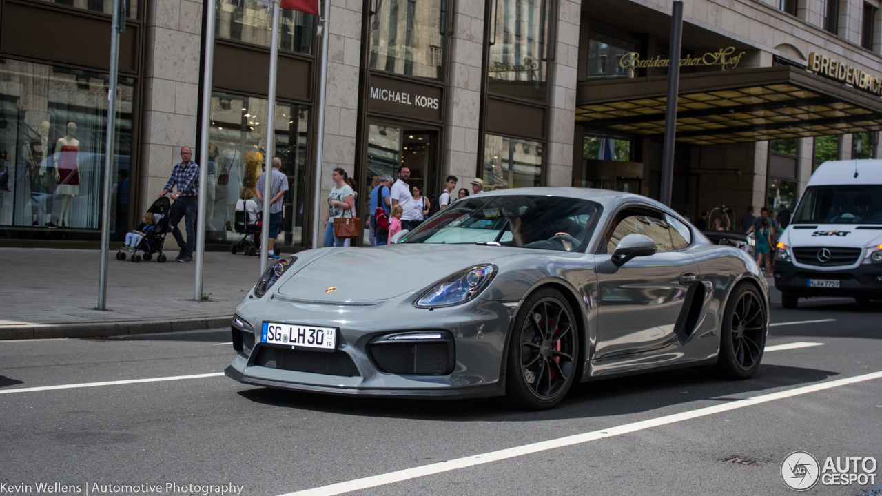 Porsche 981 Cayman GT4