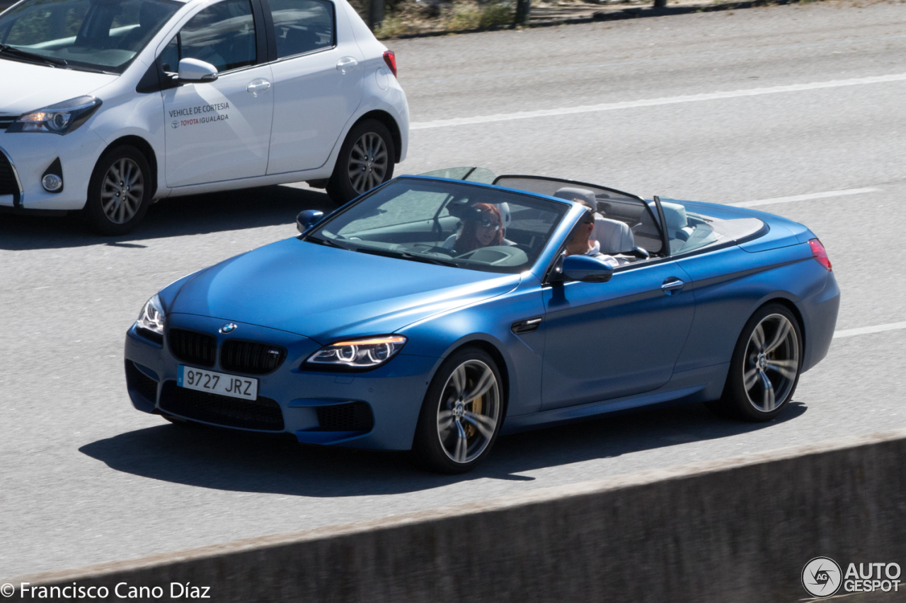 BMW M6 F12 Cabriolet 2015