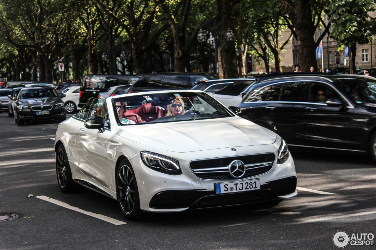 Mercedes-AMG S 63 Convertible A217