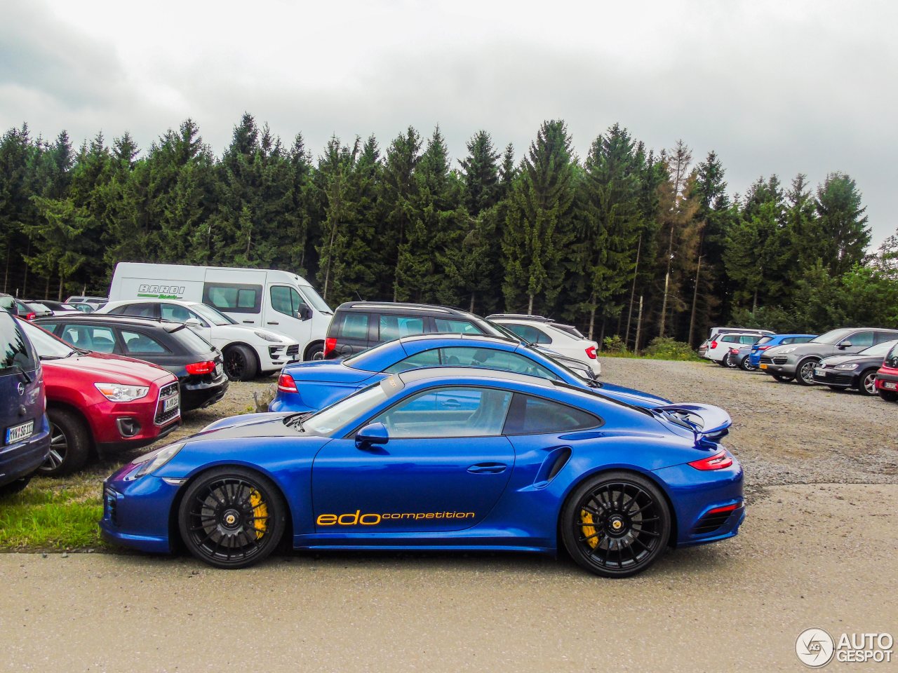 Porsche 991 Turbo S MkII Edo Competition Blue Arrow