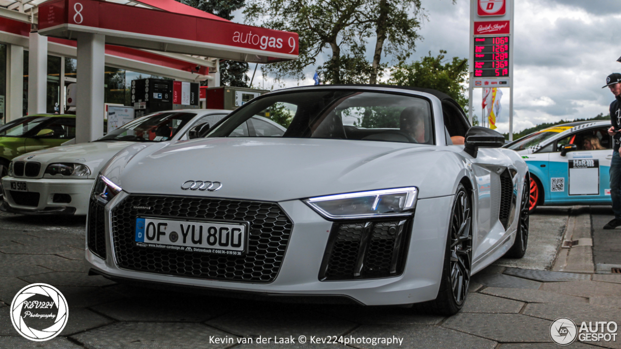 Audi R8 V10 Spyder 2016