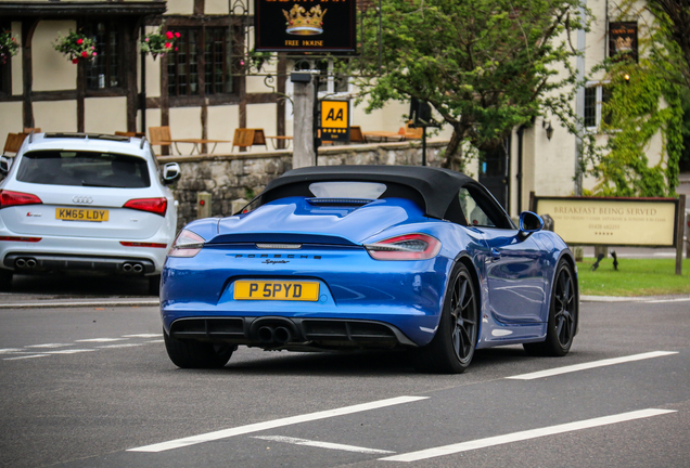 Porsche 981 Boxster Spyder