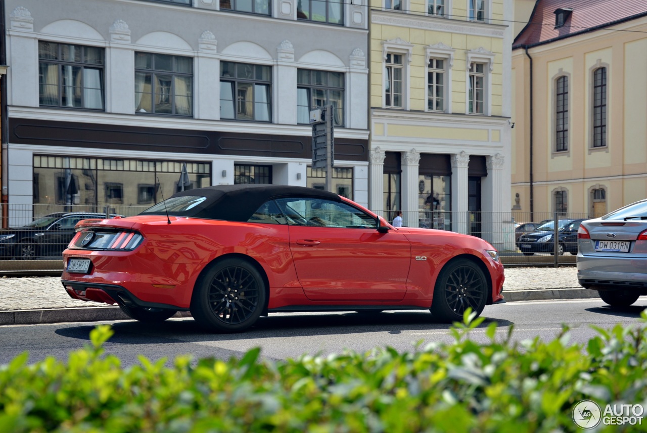 Ford Mustang GT Convertible 2015