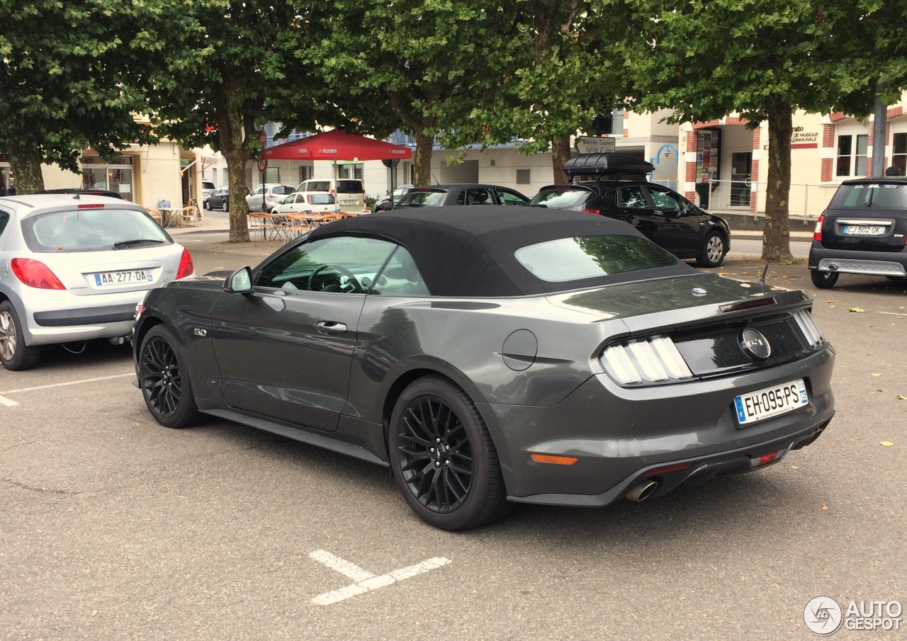 Ford Mustang GT Convertible 2015