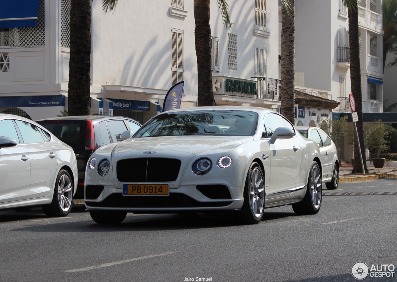 Bentley Continental GT V8 S 2016