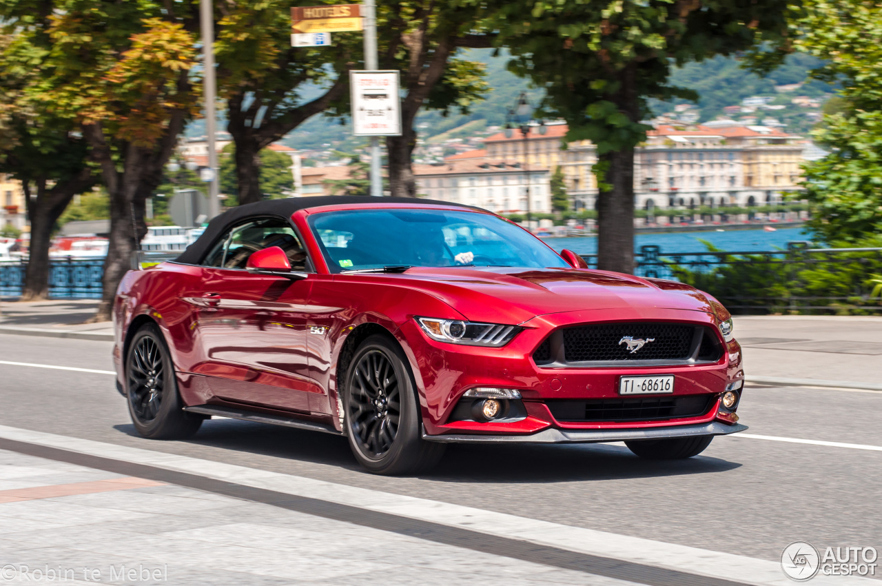 Ford Mustang GT Convertible 2015