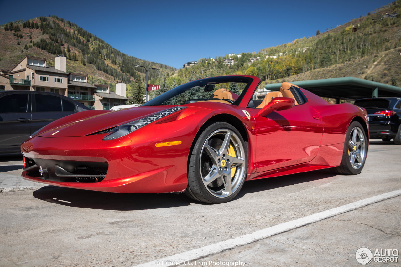 Ferrari 458 Spider