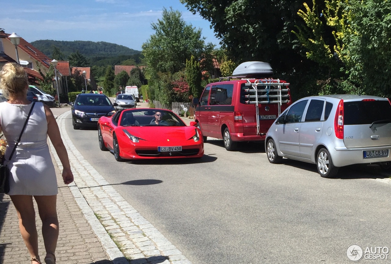 Ferrari 458 Spider