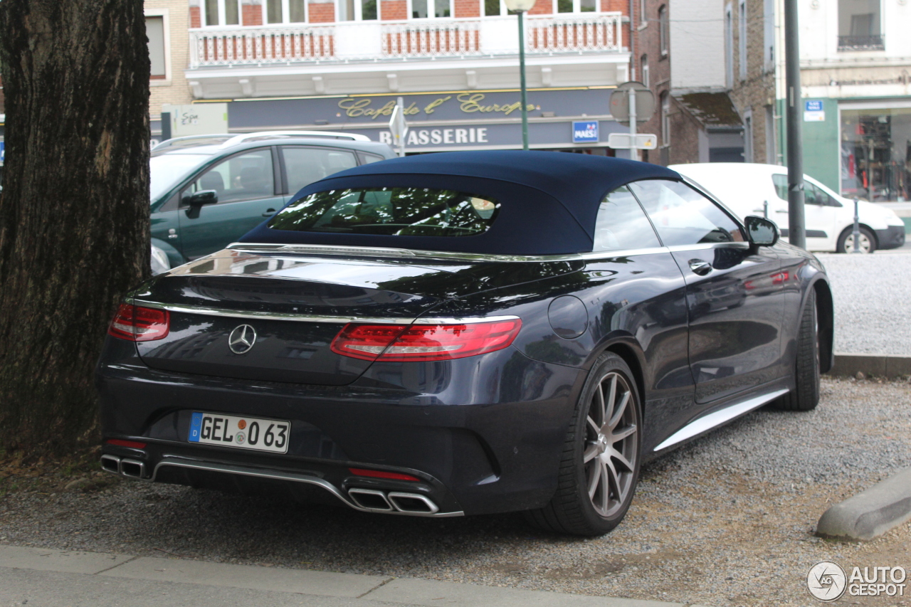 Mercedes-AMG S 63 Convertible A217