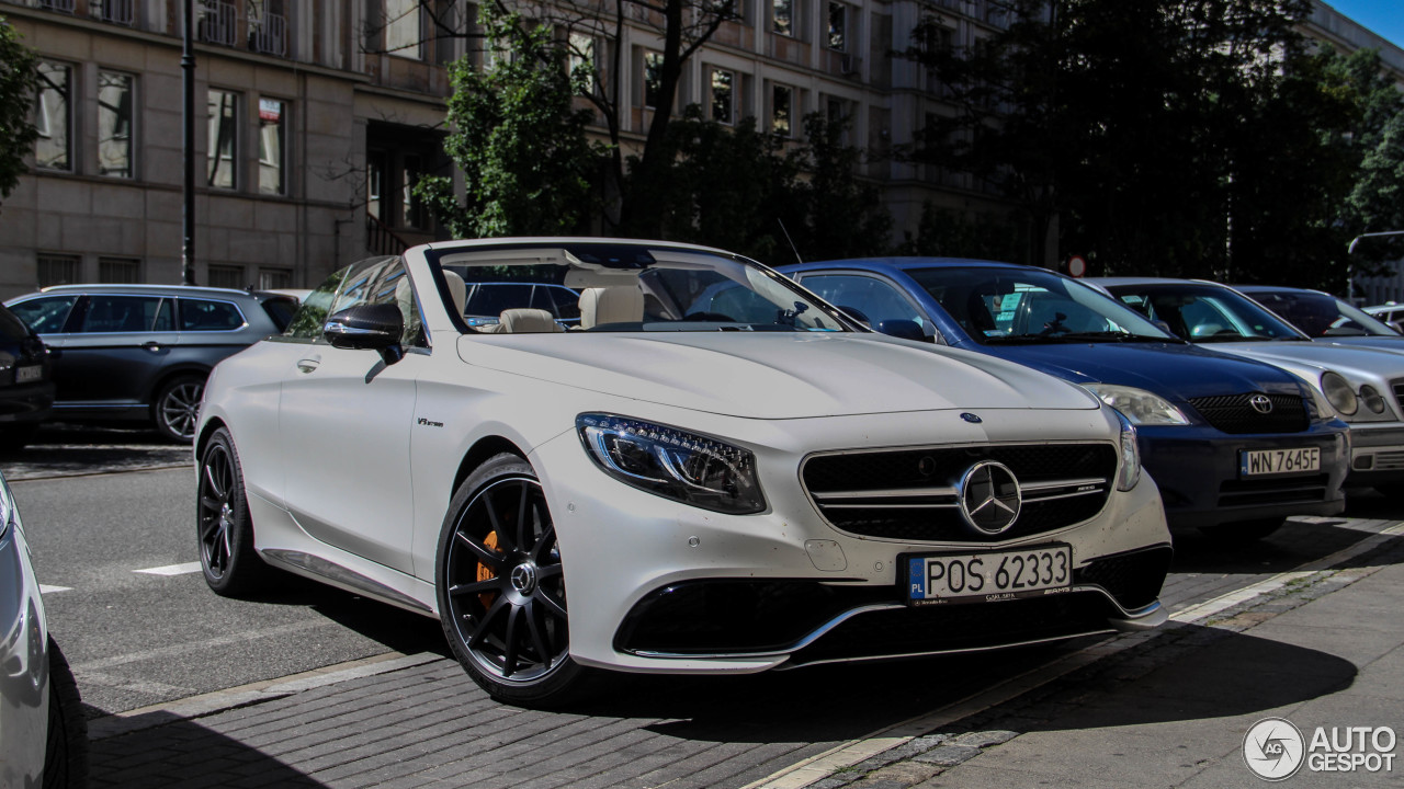 Mercedes-AMG S 63 Convertible A217