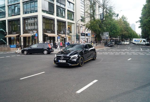 Mercedes-AMG A 45 W176 Yellow Night Edition