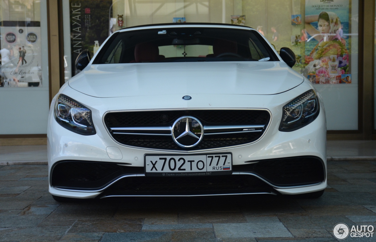 Mercedes-AMG S 63 Convertible A217