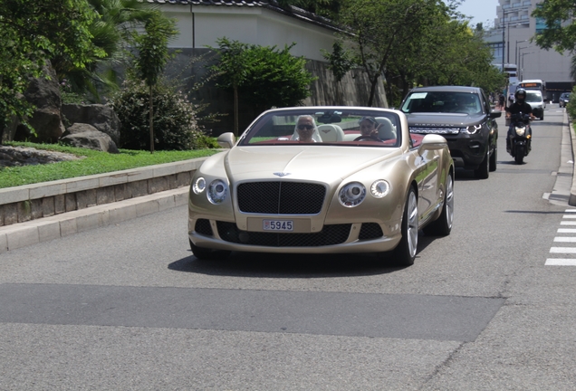 Bentley Continental GTC 2012