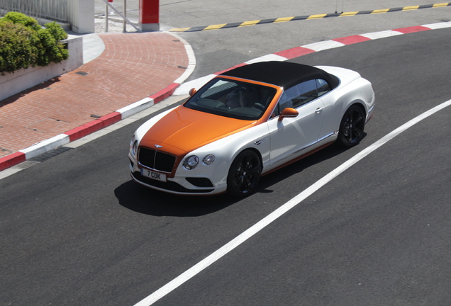 Bentley Continental GTC V8 S 2016 Orange Flame Mulliner