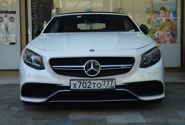 Mercedes-AMG S 63 Convertible A217