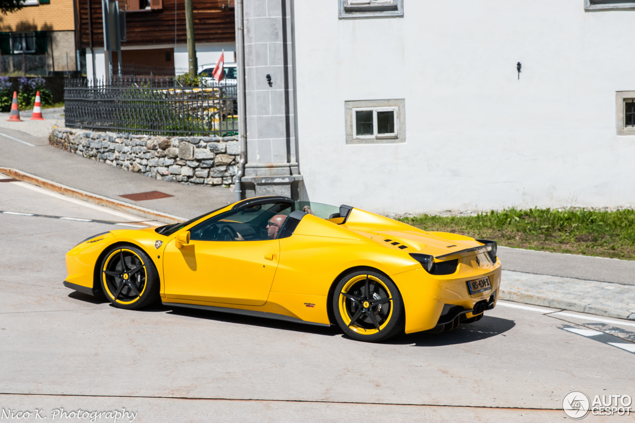 Ferrari 458 Spider Novitec Rosso