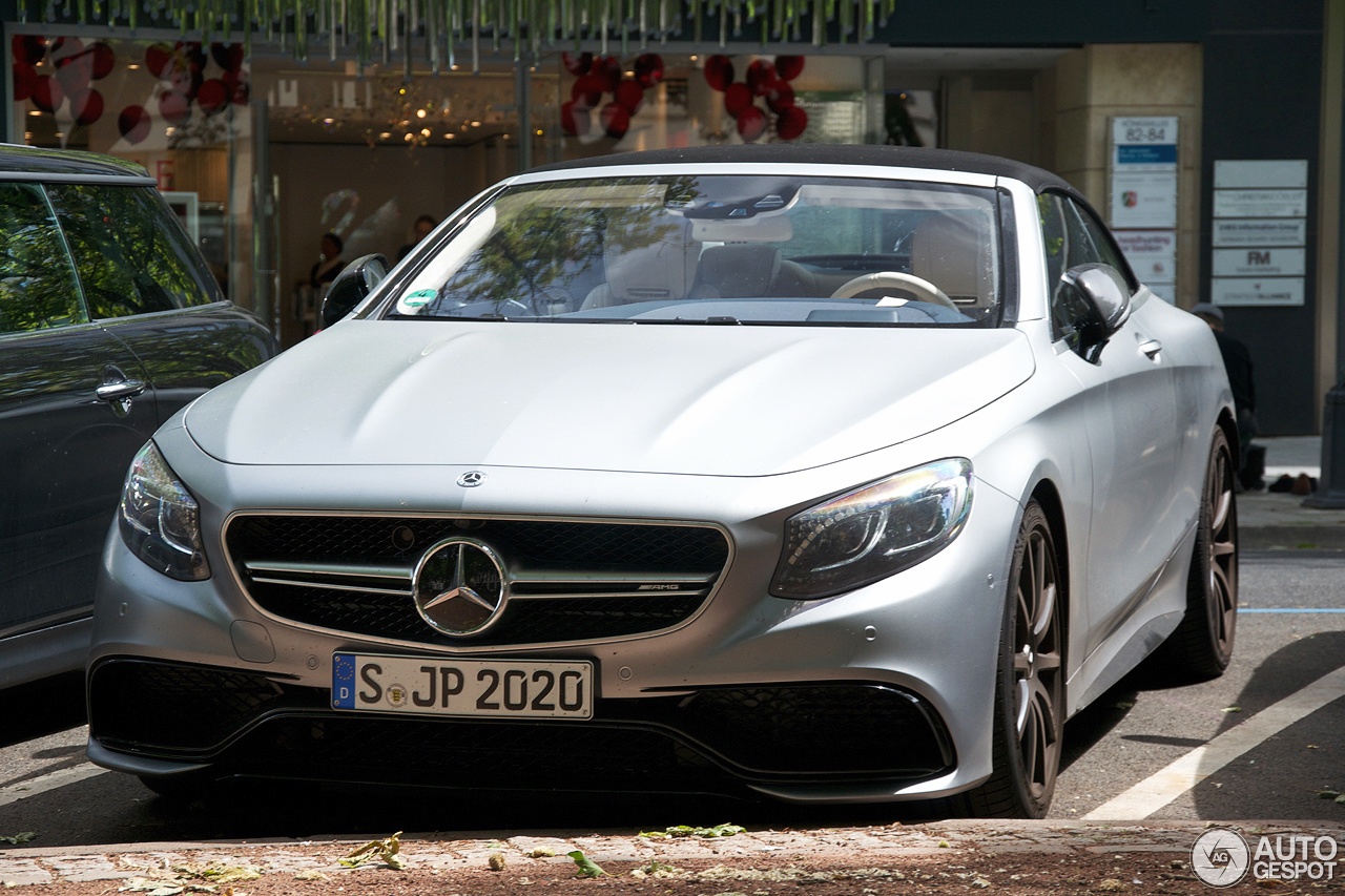 Mercedes-AMG S 63 Convertible A217