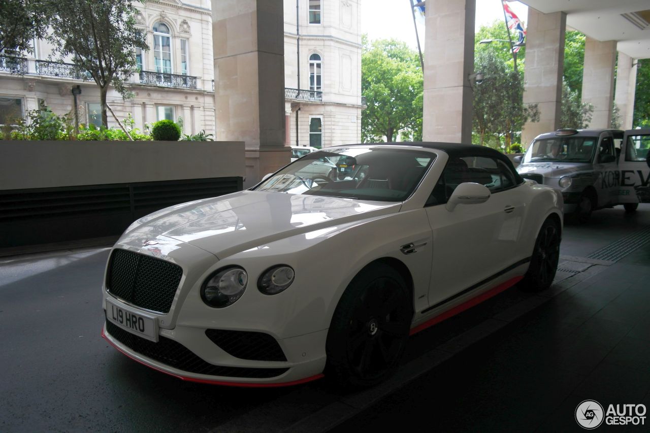 Bentley Continental GTC V8 S 2016 Black Edition