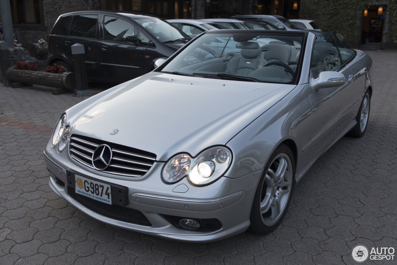 Mercedes-Benz CLK 55 AMG Cabriolet