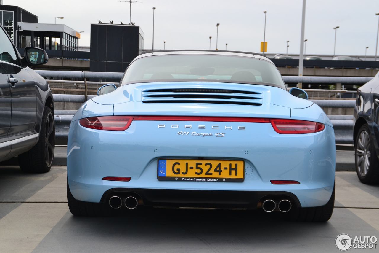 Porsche 991 Targa 4S Exclusive Edition