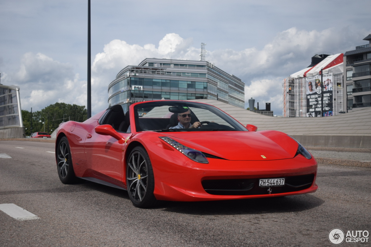 Ferrari 458 Spider