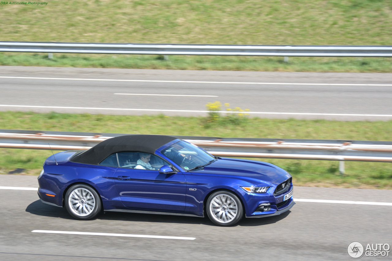 Ford Mustang GT Convertible 2015