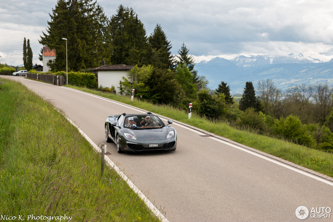 McLaren 12C Spider