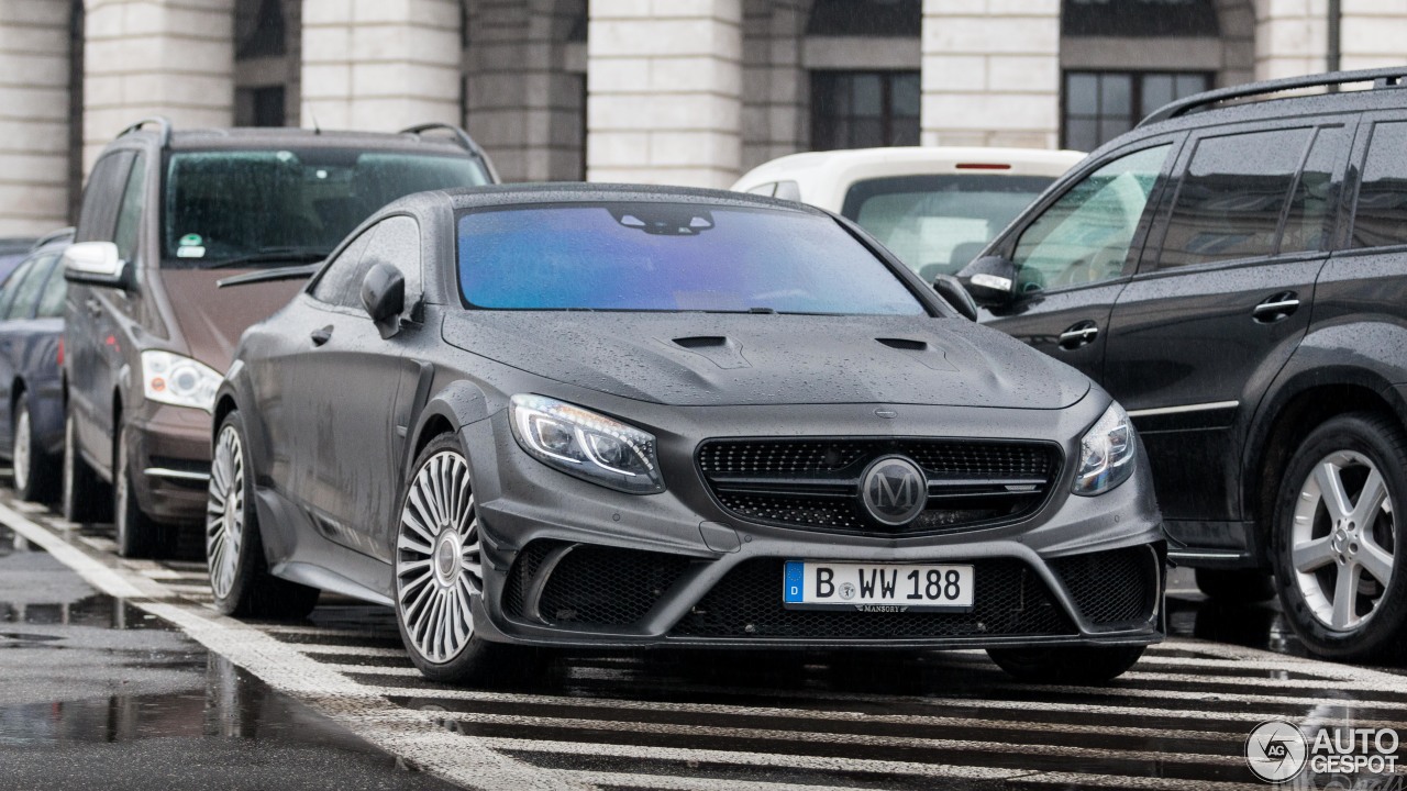 Mercedes-Benz Mansory S 63 AMG Coupé Black Edition