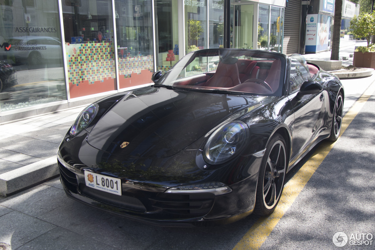 Porsche 991 Carrera 4S Cabriolet MkI