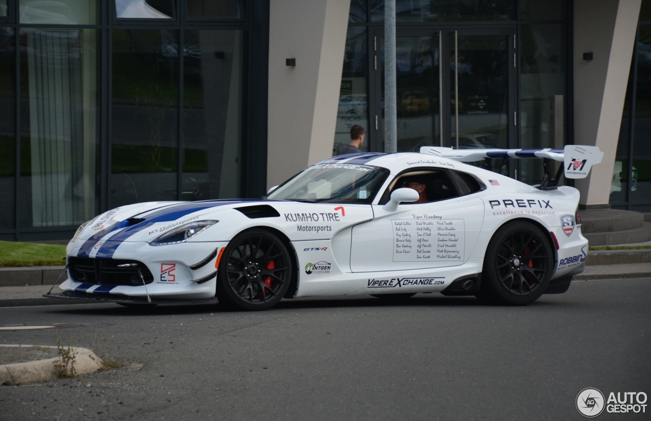 SRT Viper GTS-R Commemorative Edition