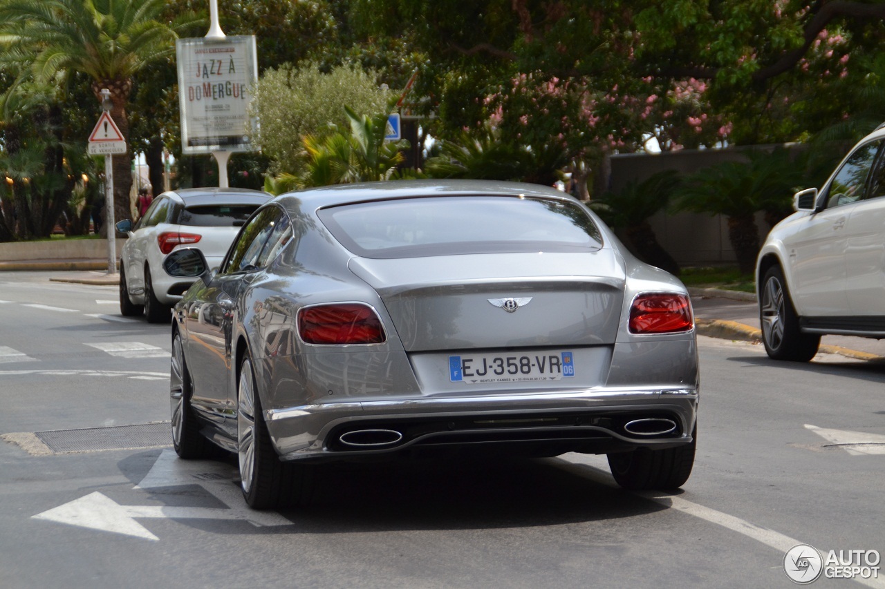 Bentley Continental GT Speed 2016